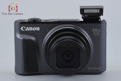 [Used] Canon PowerShot SX720 HS Black Compact Digital Camera