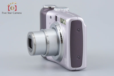 【中古】Canon キヤノン PowerShot A1000 IS パープル コンパクトデジタルカメラ