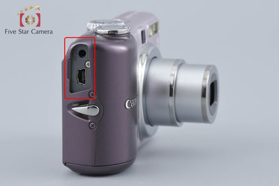【中古】Canon キヤノン PowerShot A1000 IS パープル コンパクトデジタルカメラ
