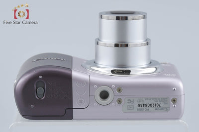【中古】Canon キヤノン PowerShot A1000 IS パープル コンパクトデジタルカメラ