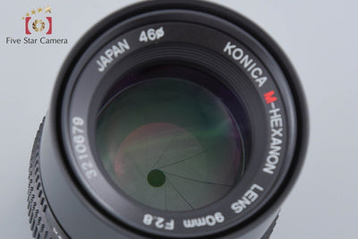 【中古】Konica コニカ M-HEXANON 90mm f/2.8 ライカMマウント