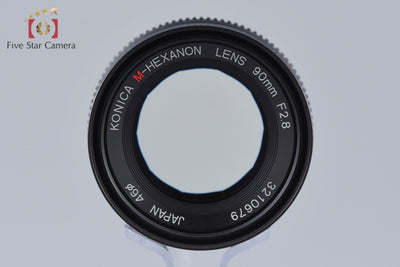 【中古】Konica コニカ M-HEXANON 90mm f/2.8 ライカMマウント