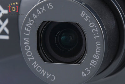 [Used] Canon IXY 32S Black Compact Digital Camera