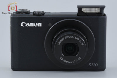 [Used] Canon PowerShot S110 Black Compact Digital Camera