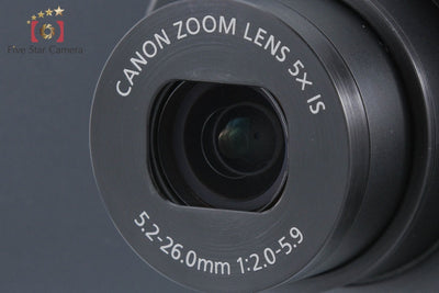 [Used] Canon PowerShot S110 Black Compact Digital Camera