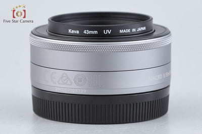 【中古】Canon キヤノン EF-M 22mm f/2 STM シルバー