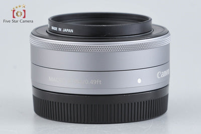 【中古】Canon キヤノン EF-M 22mm f/2 STM シルバー