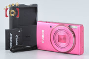 【中古】Canon キヤノン IXY 140 ピンク コンパクトデジタルカメラ