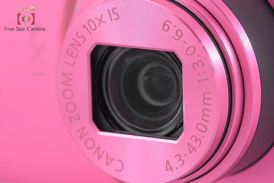【中古】Canon キヤノン IXY 140 ピンク コンパクトデジタルカメラ