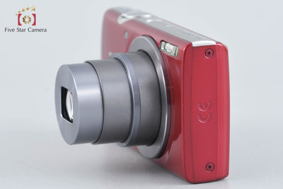 【中古】Canon キヤノン IXY 160 レッド コンパクトデジタルカメラ 元箱付き
