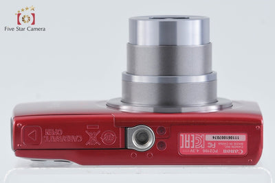 【中古】Canon キヤノン IXY 160 レッド コンパクトデジタルカメラ 元箱付き