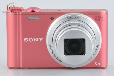 【中古】SONY ソニー Cyber-shot DSC-WX350 ピンク コンパクトデジタルカメラ 多言語対応