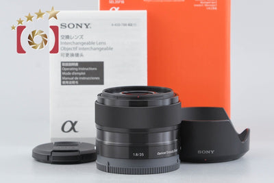 【中古】SONY ソニー E 35mm f/1.8 OSS SEL35F18 元箱付き