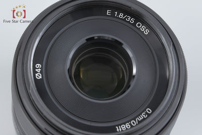【中古】SONY ソニー E 35mm f/1.8 OSS SEL35F18 元箱付き