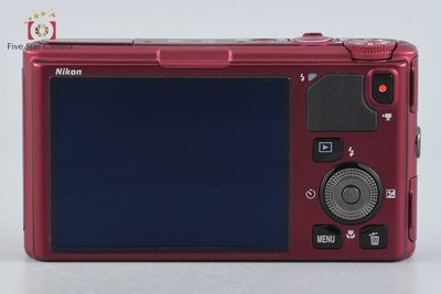 【中古】Nikon ニコン COOLPIX S9500 ヴェルヴェットレッド コンパクトデジタルカメラ