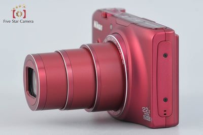 【中古】Nikon ニコン COOLPIX S9500 ヴェルヴェットレッド コンパクトデジタルカメラ