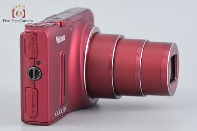 【中古】Nikon ニコン COOLPIX S9500 ヴェルヴェットレッド コンパクトデジタルカメラ