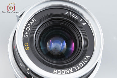 【中古】Voigtlander フォクトレンダー SC SKOPAR 21mm f/4 ニコンSマウント用