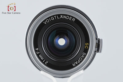 【中古】Voigtlander フォクトレンダー SC SKOPAR 21mm f/4 ニコンSマウント用
