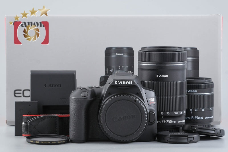 [Used] Canon EOS Kiss X10 Double Zoom Kit, Low Shutter Count, With Original Box