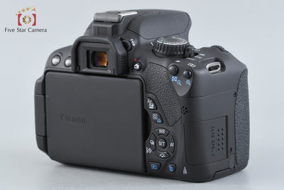 【中古】Canon キヤノン EOS Kiss X6i ダブルズームキット 元箱付き