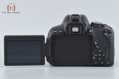 【中古】Canon キヤノン EOS Kiss X6i ダブルズームキット 元箱付き