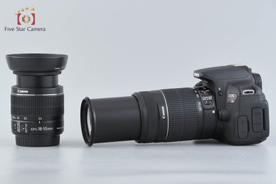 【中古】Canon キヤノン EOS Kiss X6i ダブルズームキット 元箱付き