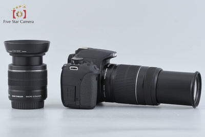 【中古】Canon キヤノン EOS Kiss X6i ダブルズームキット 元箱付き