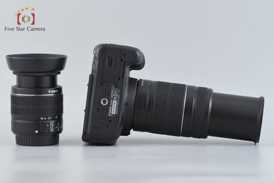 【中古】Canon キヤノン EOS Kiss X6i ダブルズームキット 元箱付き