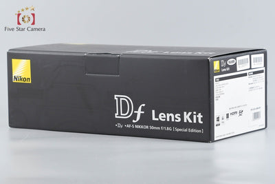【中古】Nikon ニコン Df 50mm f/1.8 G Special Edition キット シルバー シャッター回数僅少 元箱付き