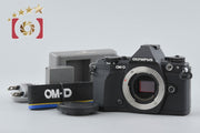 【中古】OLYMPUS オリンパス OM-D E-M5 Mark II ブラック ミラーレス一眼カメラ シャッター回数僅少