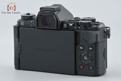 【中古】OLYMPUS オリンパス OM-D E-M5 Mark II ブラック ミラーレス一眼カメラ シャッター回数僅少