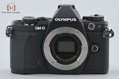 【中古】OLYMPUS オリンパス OM-D E-M5 Mark II ブラック ミラーレス一眼カメラ シャッター回数僅少