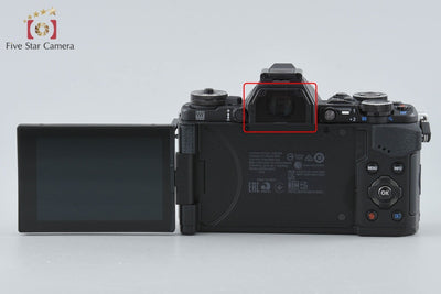 【中古】OLYMPUS オリンパス OM-D E-M5 Mark II ブラック ミラーレス一眼カメラ シャッター回数僅少
