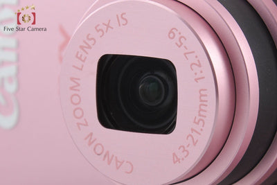 【中古】Canon キヤノン IXY 220F ピンク コンパクトデジタルカメラ