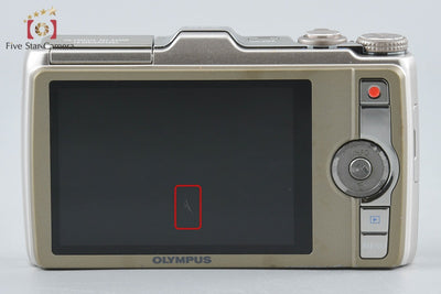 【中古】OLYMPUS オリンパス STYLUS SH-25MR ゴールド コンパクトデジタルカメラ