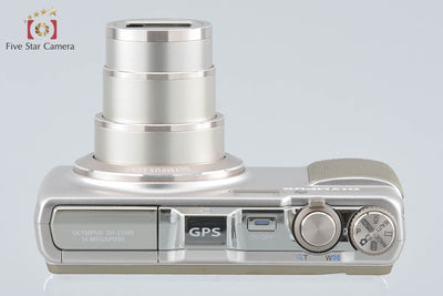 【中古】OLYMPUS オリンパス STYLUS SH-25MR ゴールド コンパクトデジタルカメラ