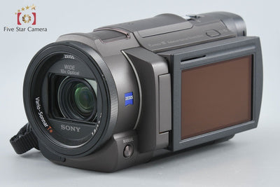 【中古】SONY ソニー FDR-AXP35 ブロンズブラウン デジタル4Kビデオカメラ 多言語対応