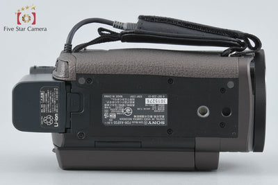 【中古】SONY ソニー FDR-AXP35 ブロンズブラウン デジタル4Kビデオカメラ 多言語対応