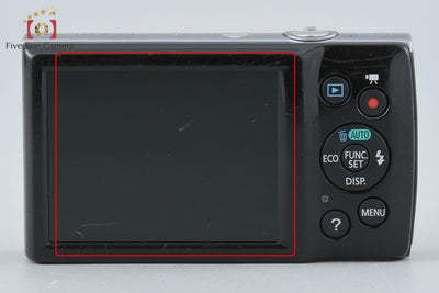 【中古】Canon キヤノン IXY 120 ブラック コンパクトデジタルカメラ