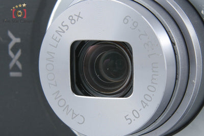 【中古】Canon キヤノン IXY 120 ブラック コンパクトデジタルカメラ