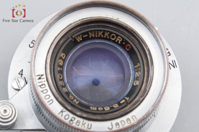 【中古】Nikon ニコン W-NIKKOR.C 35mm f/2.5 L39 ライカスクリューマウント