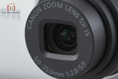 【中古】Canon キヤノン PowerShot A3300 IS シルバー コンパクトデジタルカメラ 元箱付き