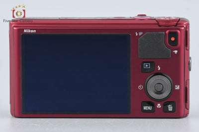 【中古】Nikon ニコン COOLPIX S9400 ヴェルヴェットレッド コンパクトデジタルカメラ