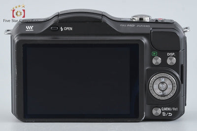 【中古】Panasonic パナソニック LUMIX DMC-GF5 エスプリブラック + G VARIO 14-42mm f/3.5-5.6 ASPH. MEGA O.I.S. H-FS014042 シャッター回数僅少