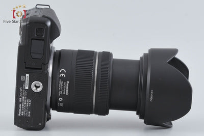 【中古】Panasonic パナソニック LUMIX DMC-GF5 エスプリブラック + G VARIO 14-42mm f/3.5-5.6 ASPH. MEGA O.I.S. H-FS014042 シャッター回数僅少