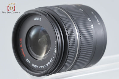 【中古】Panasonic パナソニック LUMIX DMC-GF5 エスプリブラック + G VARIO 14-42mm f/3.5-5.6 ASPH. MEGA O.I.S. H-FS014042 シャッター回数僅少