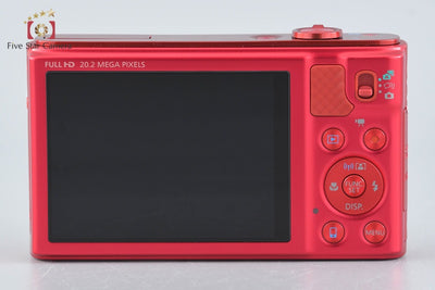 [Used] Canon PowerShot SX610 HS Red Compact Digital Camera with Original Box