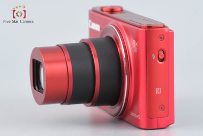 [Used] Canon PowerShot SX610 HS Red Compact Digital Camera with Original Box