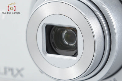 [Used] Nikon COOLPIX S3600 Crystal Silver Compact Digital Camera with Original Box